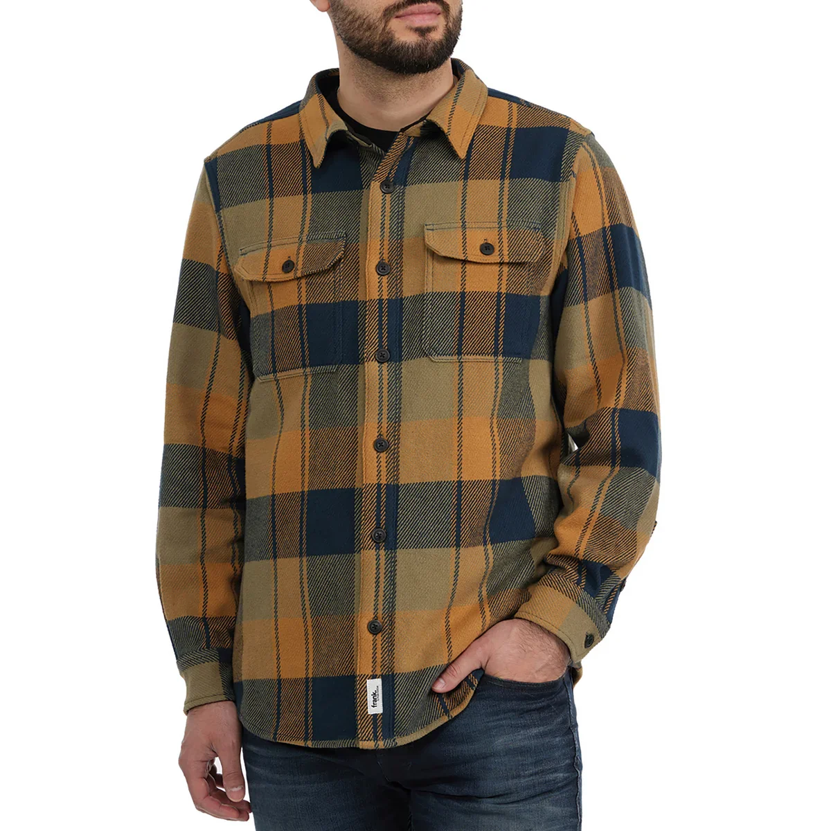 Frank And Oak - Veste-chemise en flannelle - Image 5
