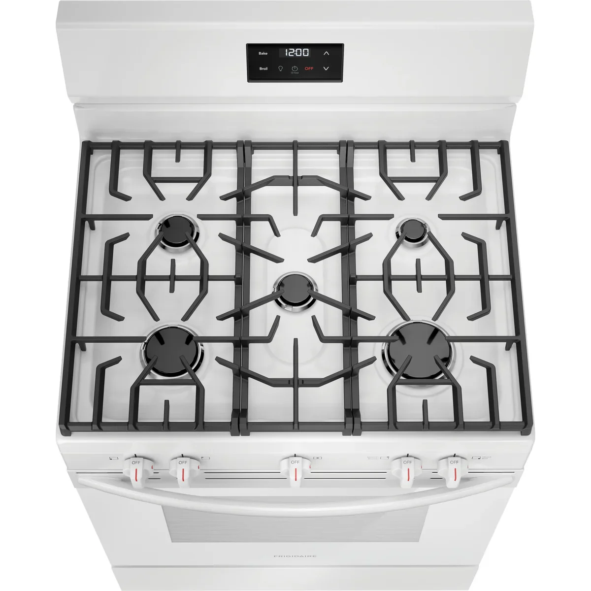 Frigidaire - Cuisinière à gaz à 5 brûleurs de 30 po, 5,1 pi³ - Image 3