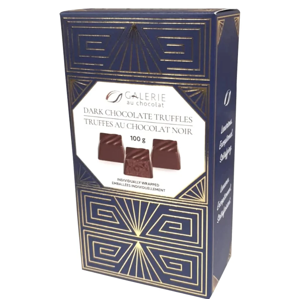 Galerie au chocolat - Truffle au chocolat noir