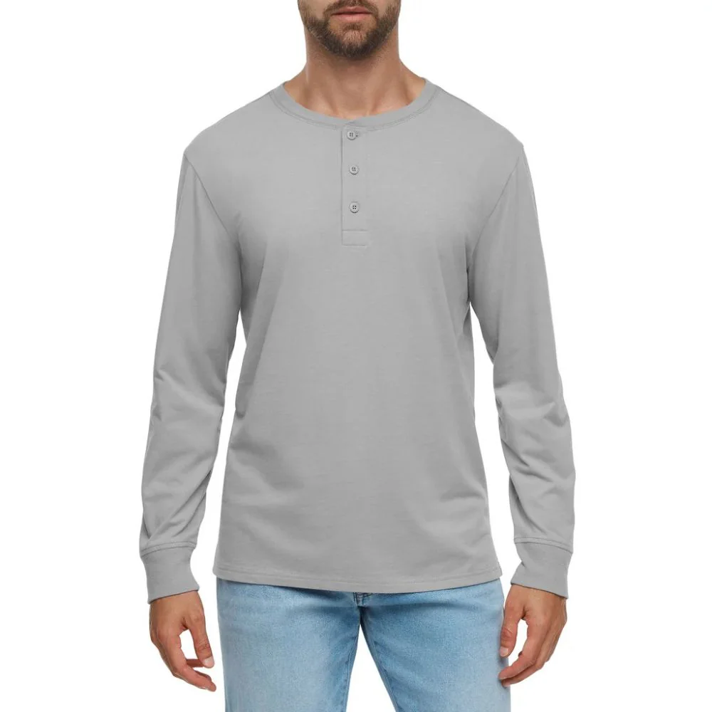 Gap – Haut Henley à manches longues - Image 4
