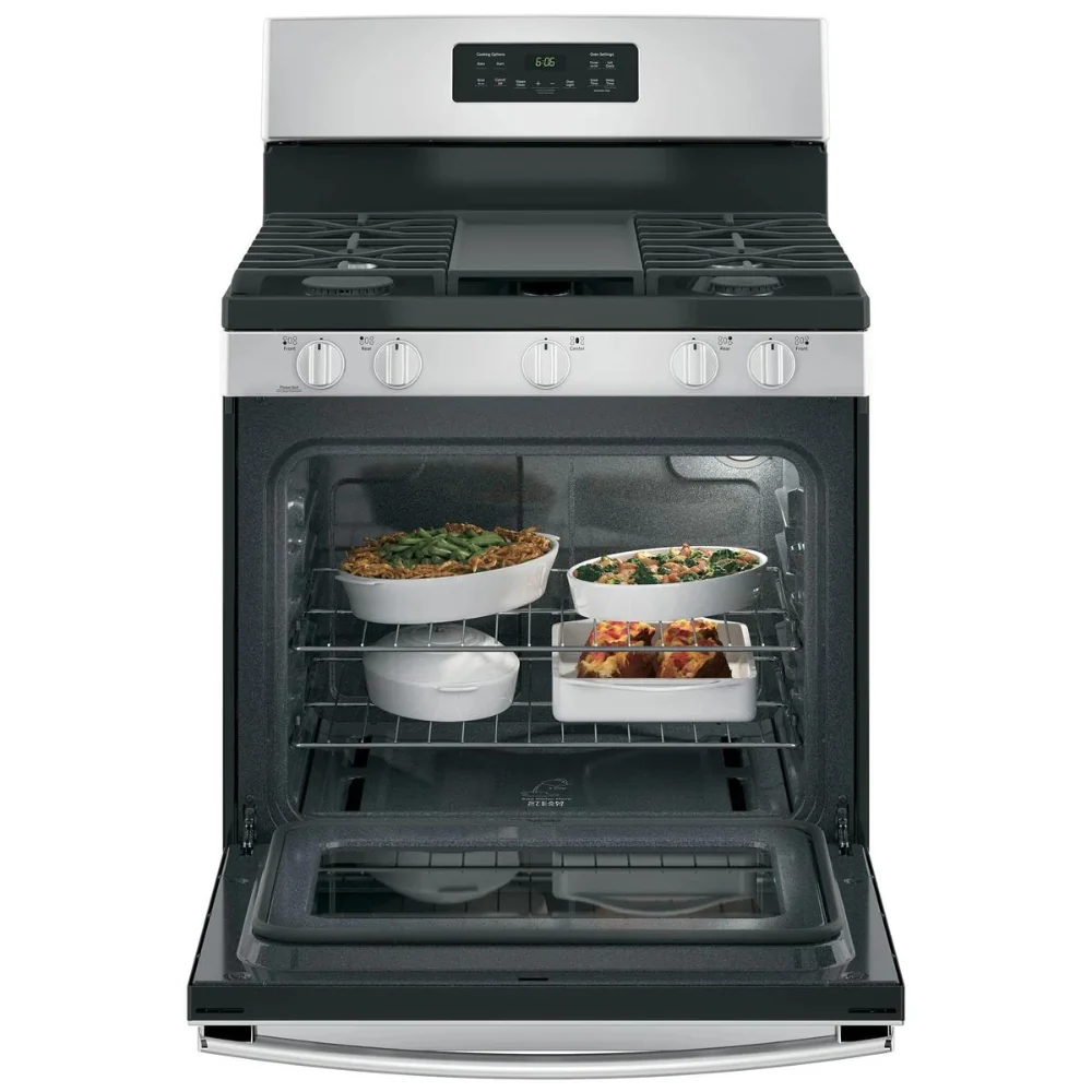 GE - Cuisinière autonome au gaz de 30 po - Image 3