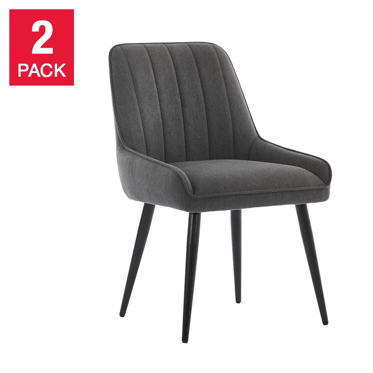 Gemini - Chaises de salle à manger en tissu, paquet de 2 - Image 6