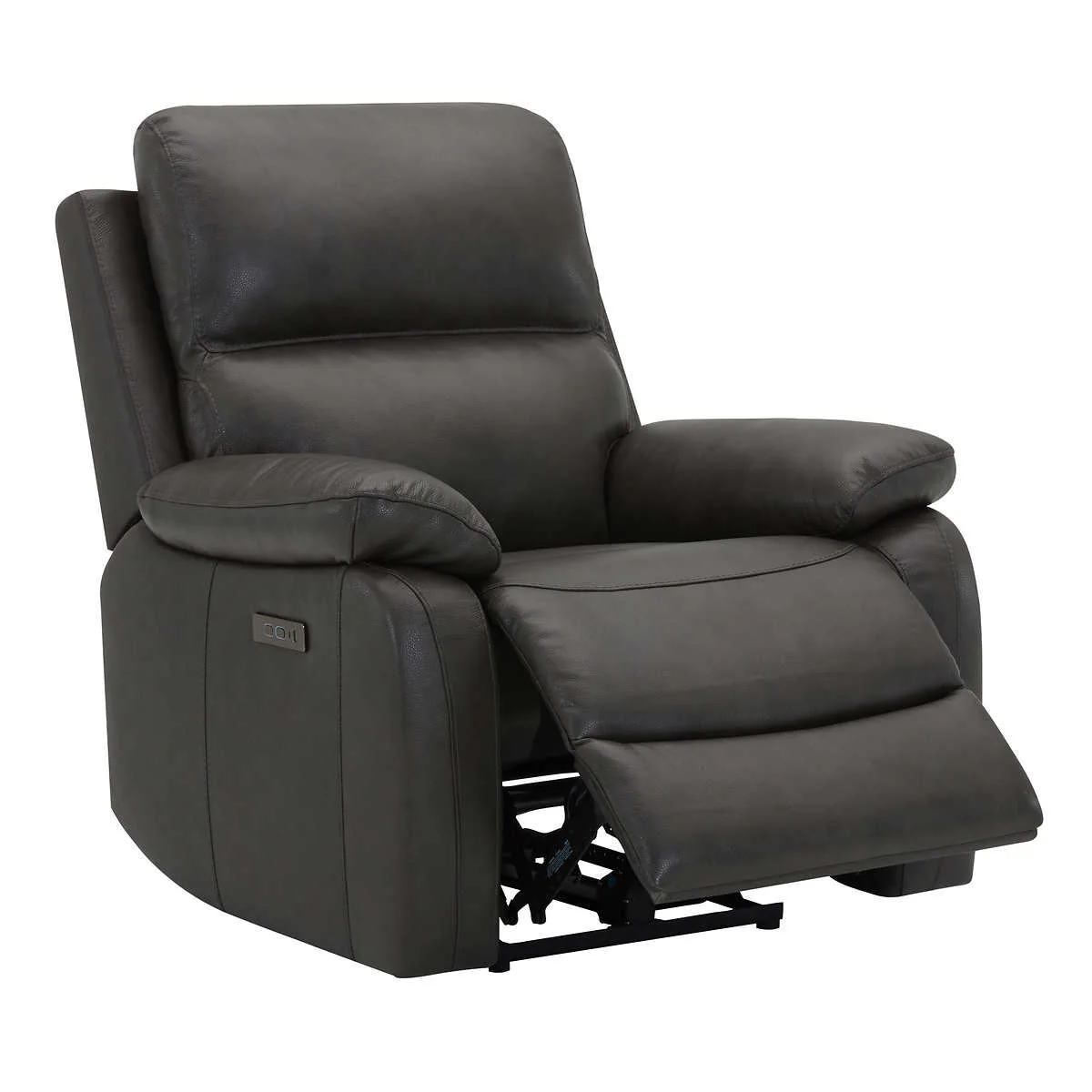 Gilman Creek - Fauteuil en cuir fleur à inclinaison motorisée - Image 2