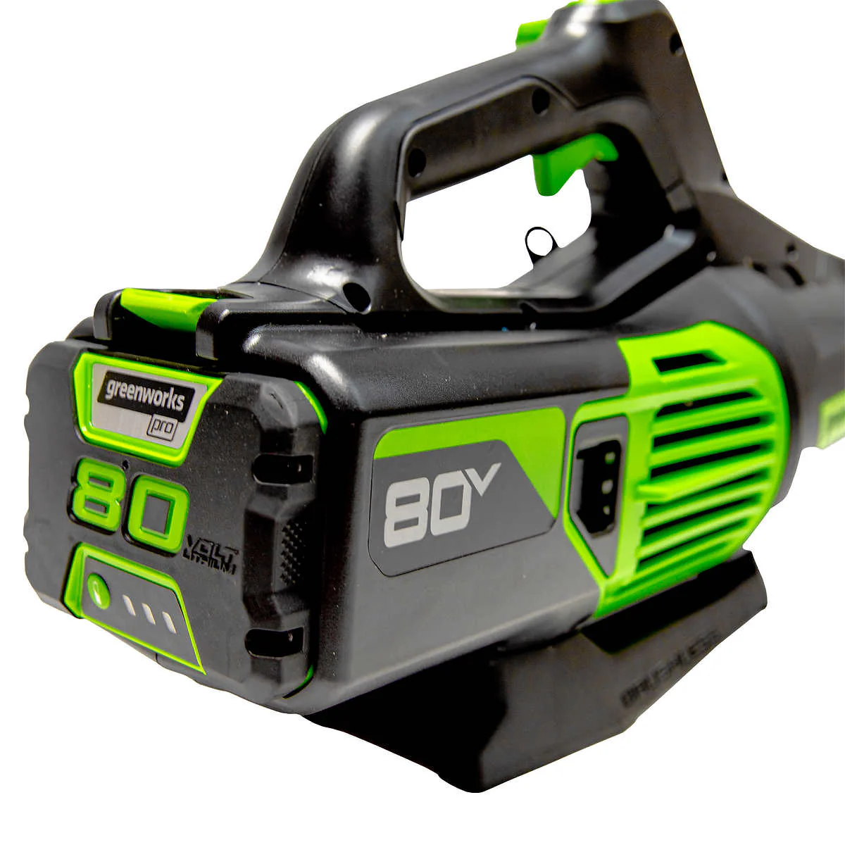 Greenworks Pro - Souffleur axial 80 V, batterie 2,0 AH et chargeur rapide inclus - Image 3