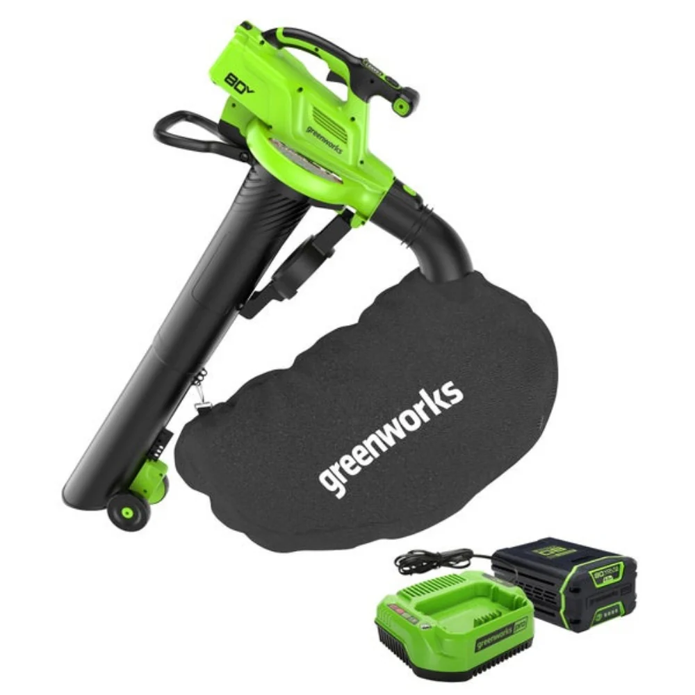 Greenworks - Souffleur aspirateur 80v extérieur - Image 2