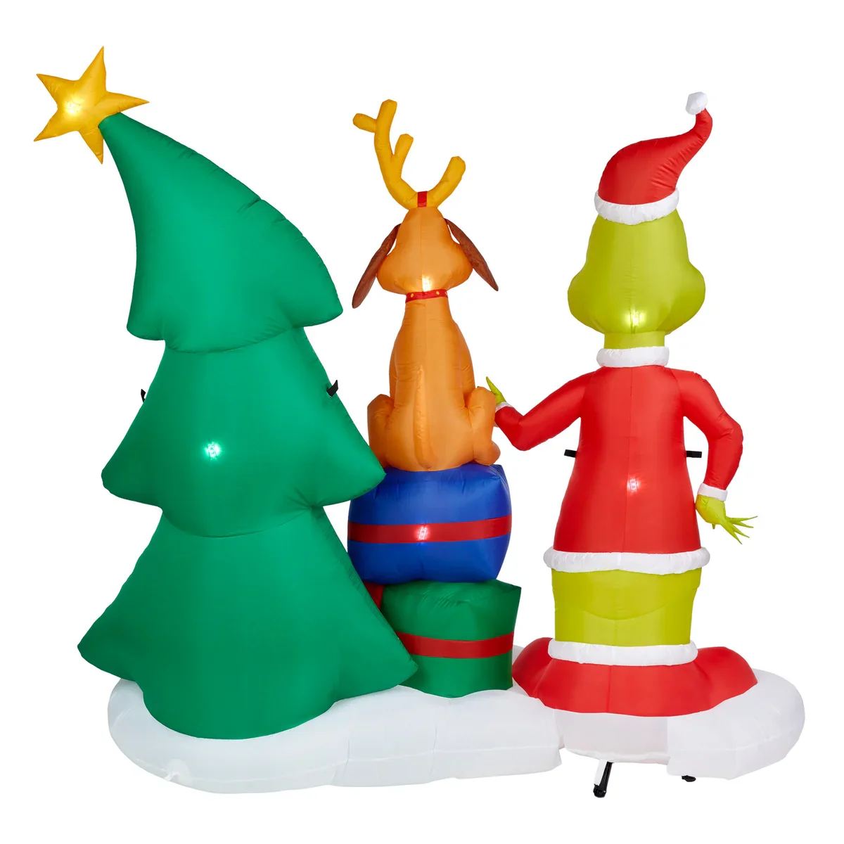 Grinch et Max gonflable géant de 2,1 m (6,8 pi) - Image 3