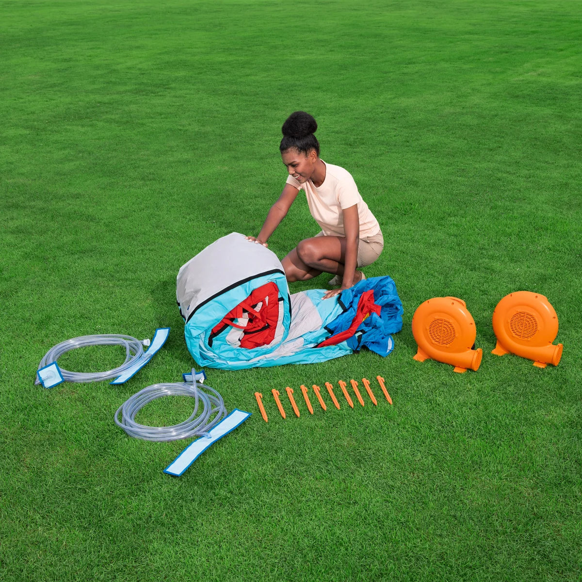 H20GO! - Parc aquatique gonflable, Fort Soakington - Image 3