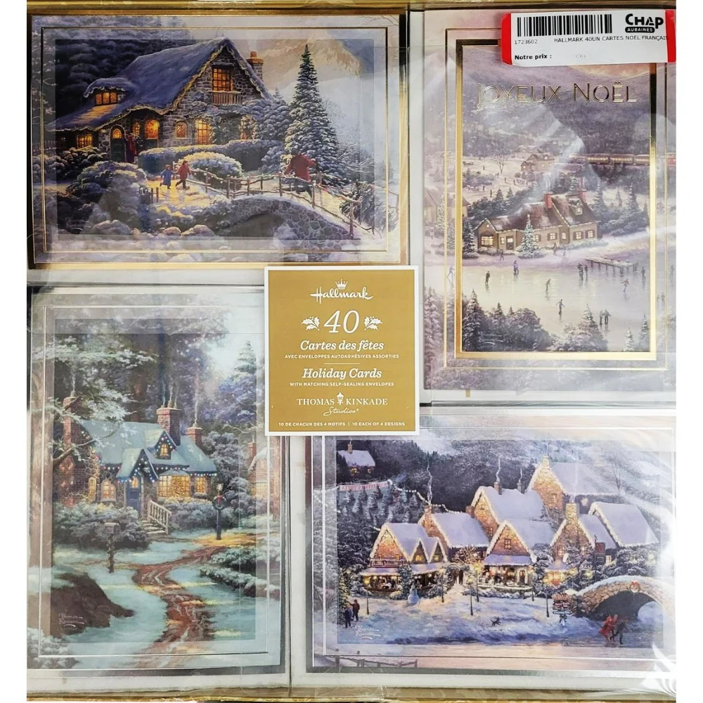 Hallmark - Lot de 40 cartes de Noël - Image 13