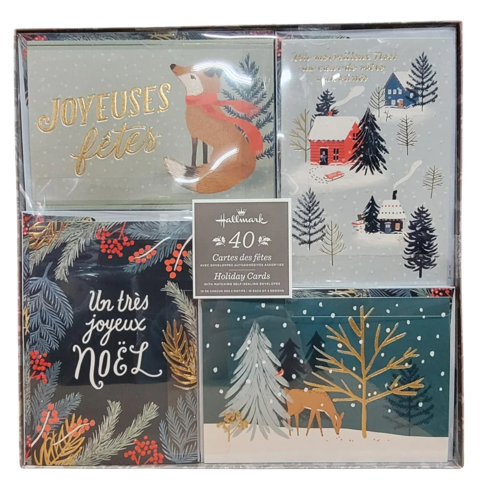 Hallmark - Lot de 40 cartes de Noël - Image 5