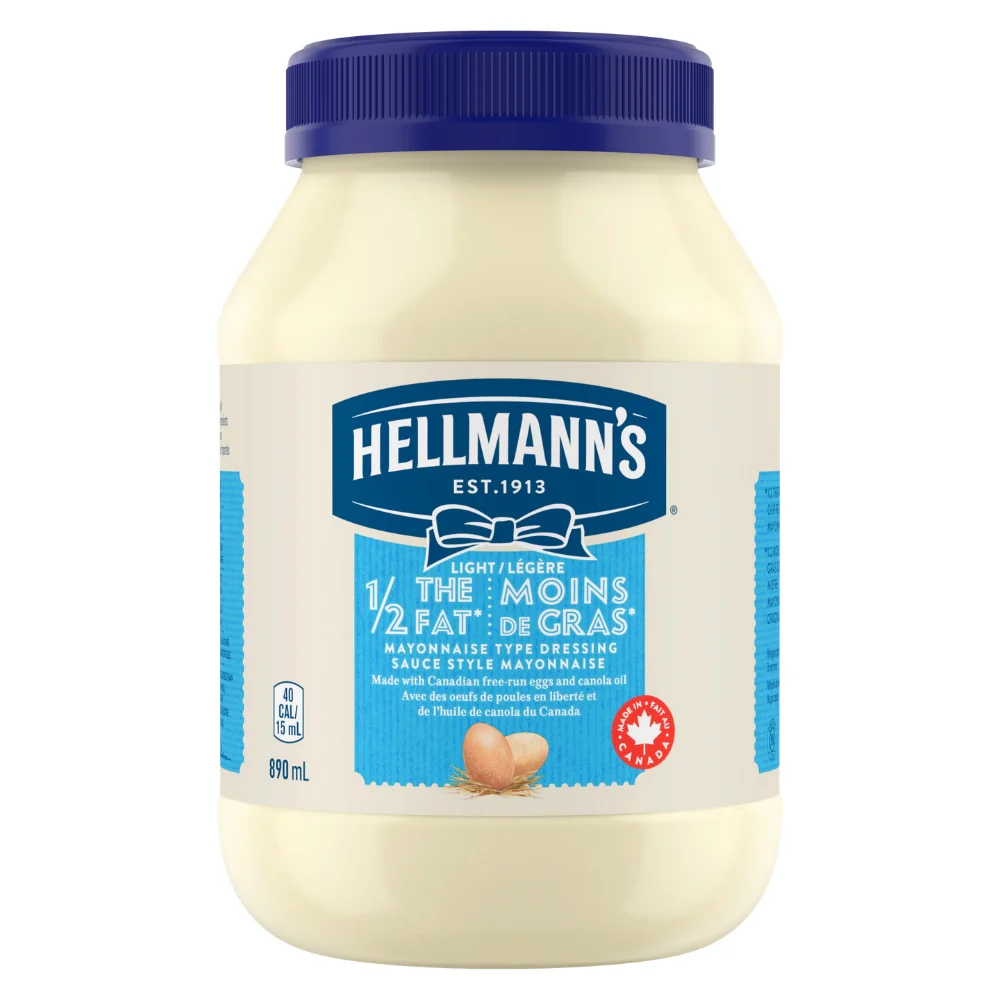 Hellmann's - Mayonnaise moins de gras 890 ml