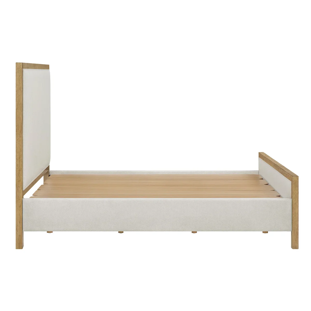 Henredon – Base de lit recouvert de tissu - Image 5