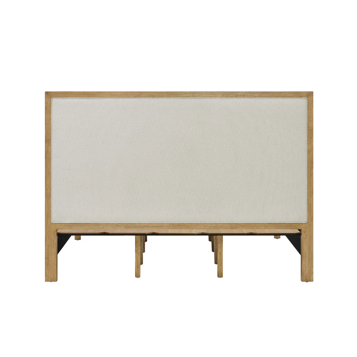 Henredon – Base de lit recouvert de tissu - Image 6