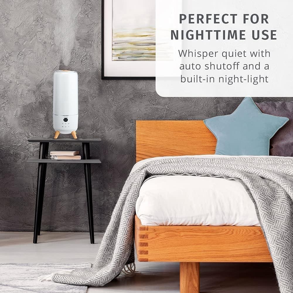 HoMedics - Humidificateur d'air à ultrasons, réservoir d'eau de 5,6 l - Image 4