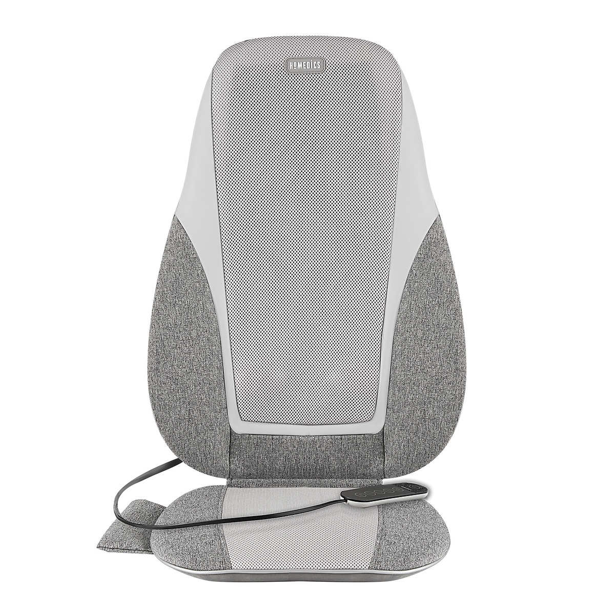 HoMedics - Shiatsu + Coussin de massage pétrissant et vibrant avec chaleur