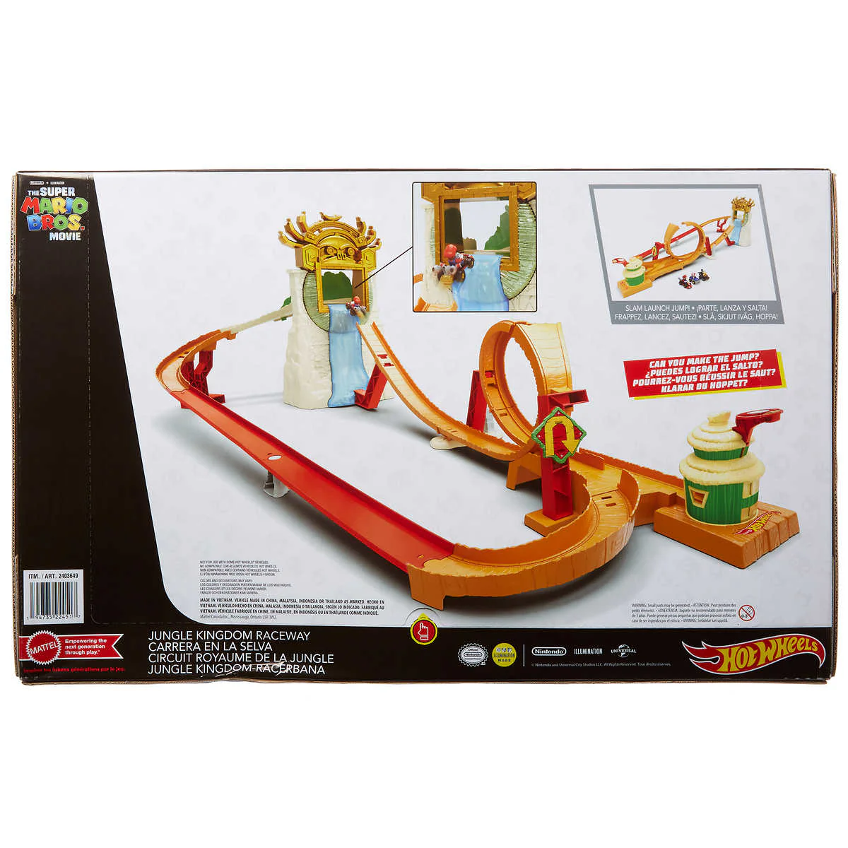 Hot Wheels - Super Mario Bros. Jungle Kingdom Raceway - Image 2