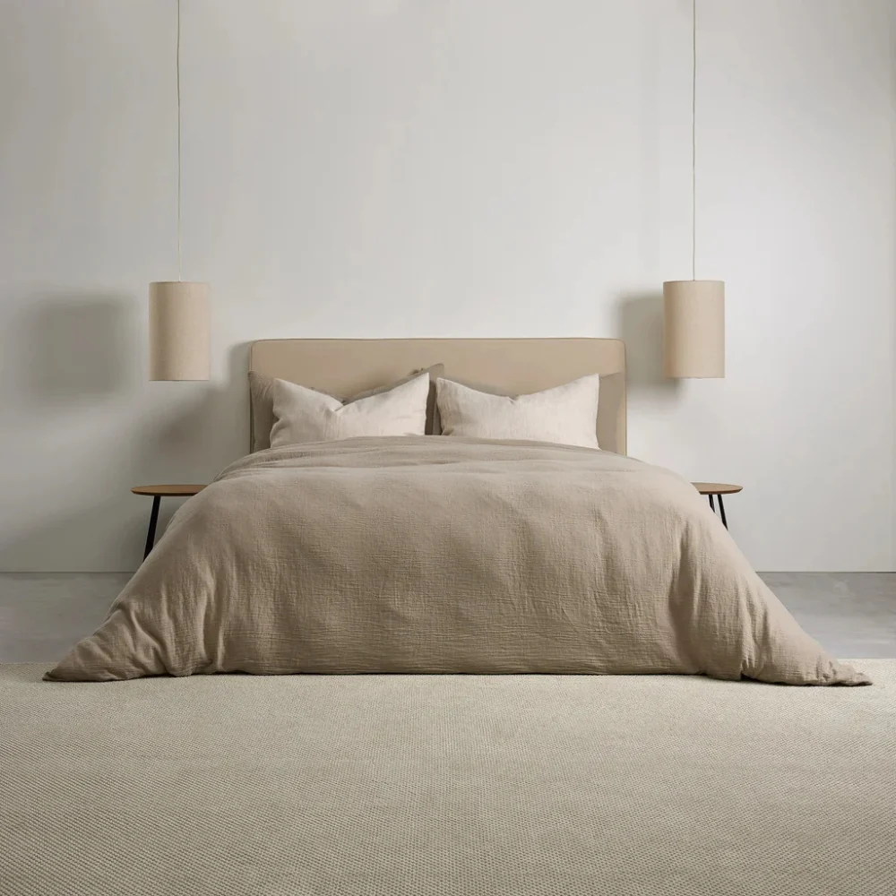 House & Home par Lynda Reeves - Ensemble housse de couette en mousseline