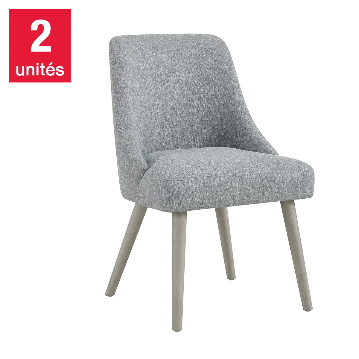 Huxton – Ensemble de 2 chaises de salle à manger - Image 2