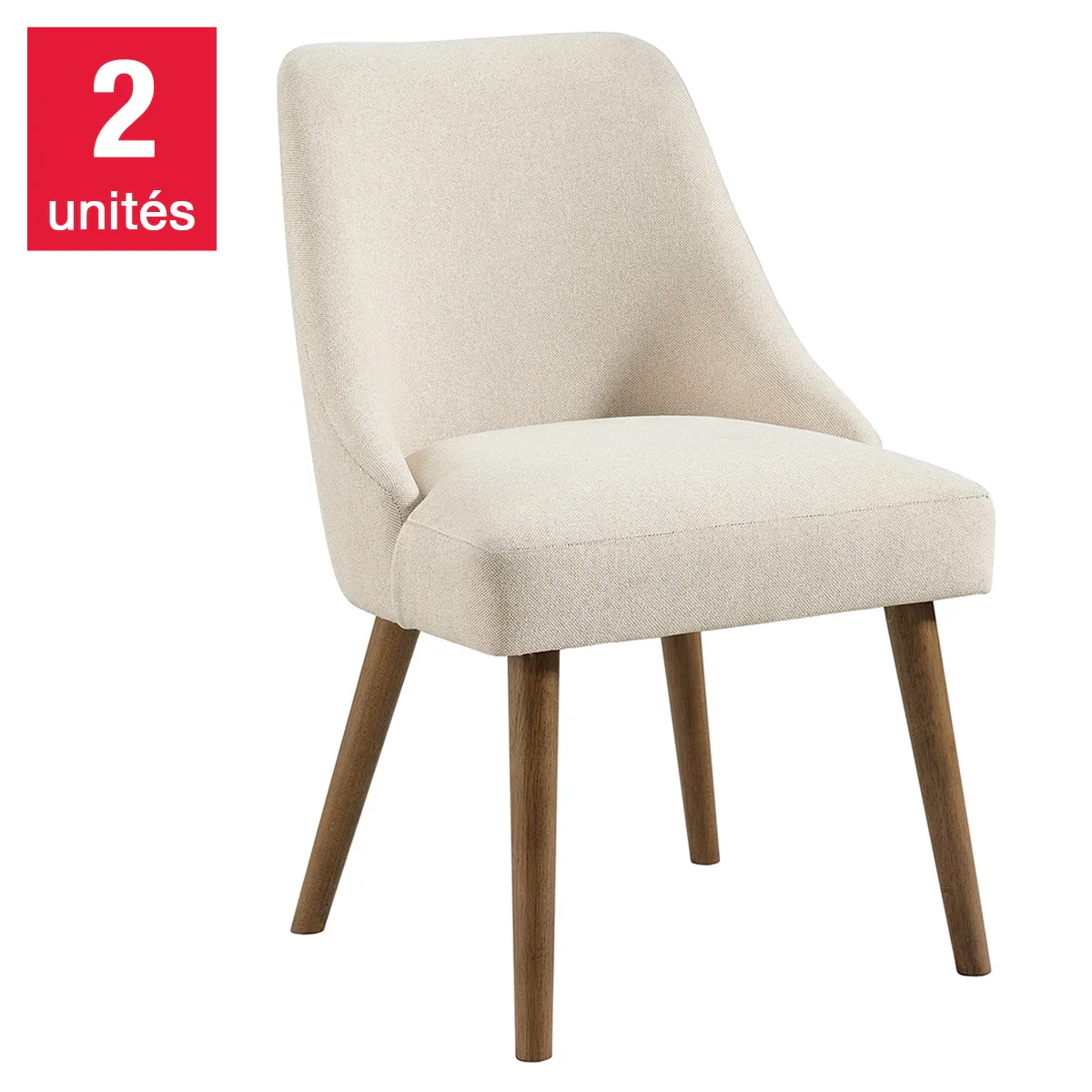 Huxton – Ensemble de 2 chaises de salle à manger - Image 3