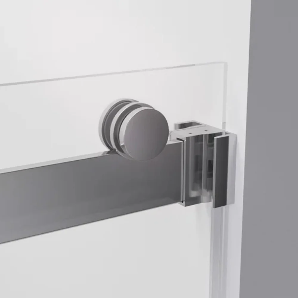 Hydro Vision - Porte de baignoire coulissante réversible sans cadre Kronos 60 po - Image 3