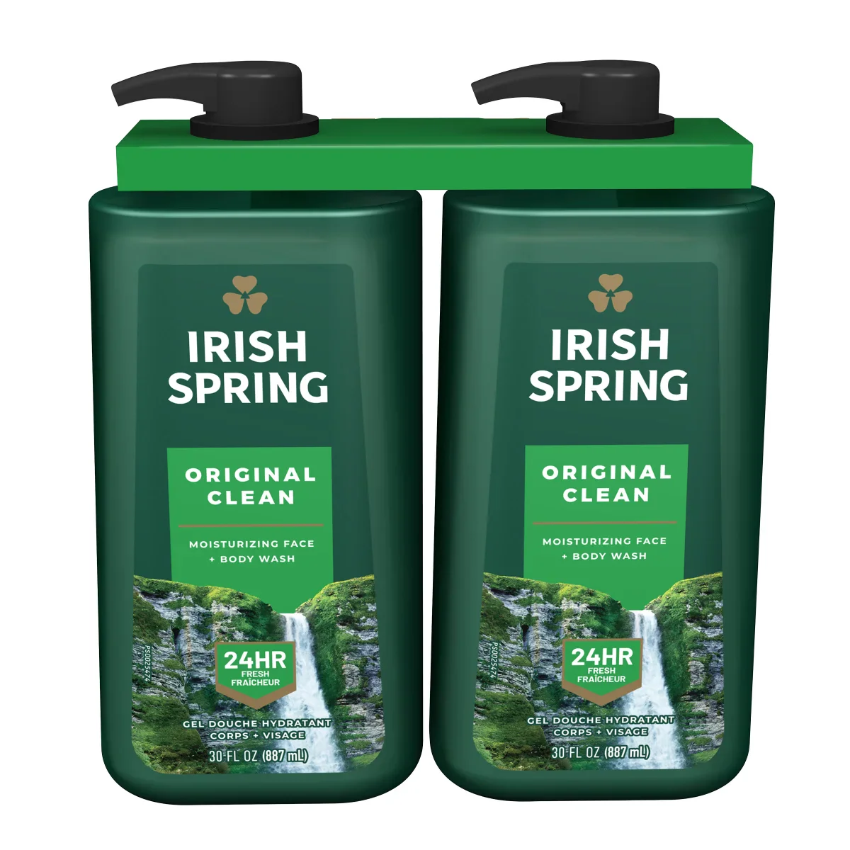 Irish Spring - Gel douche, 2 x 887 mL
