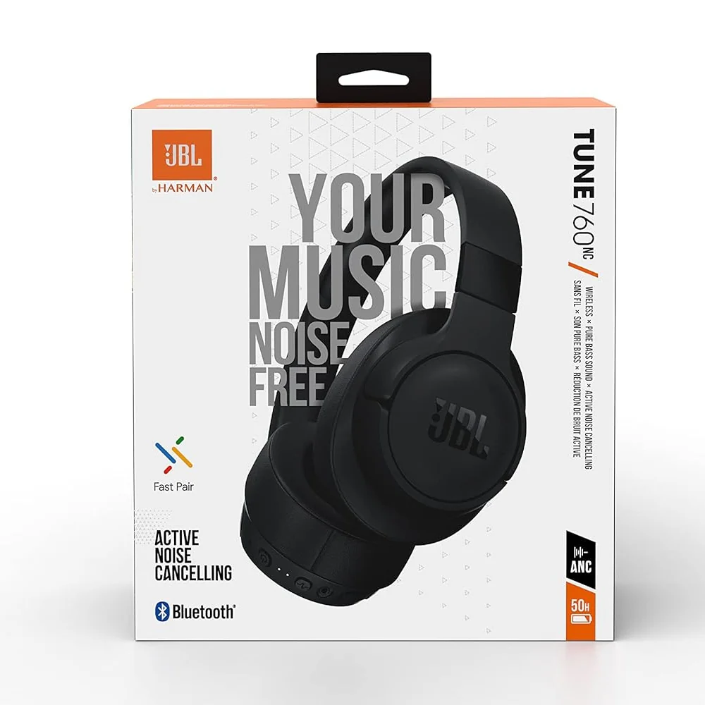 JBL - Casque d’écoute Tune 760NC à réduction du bruit