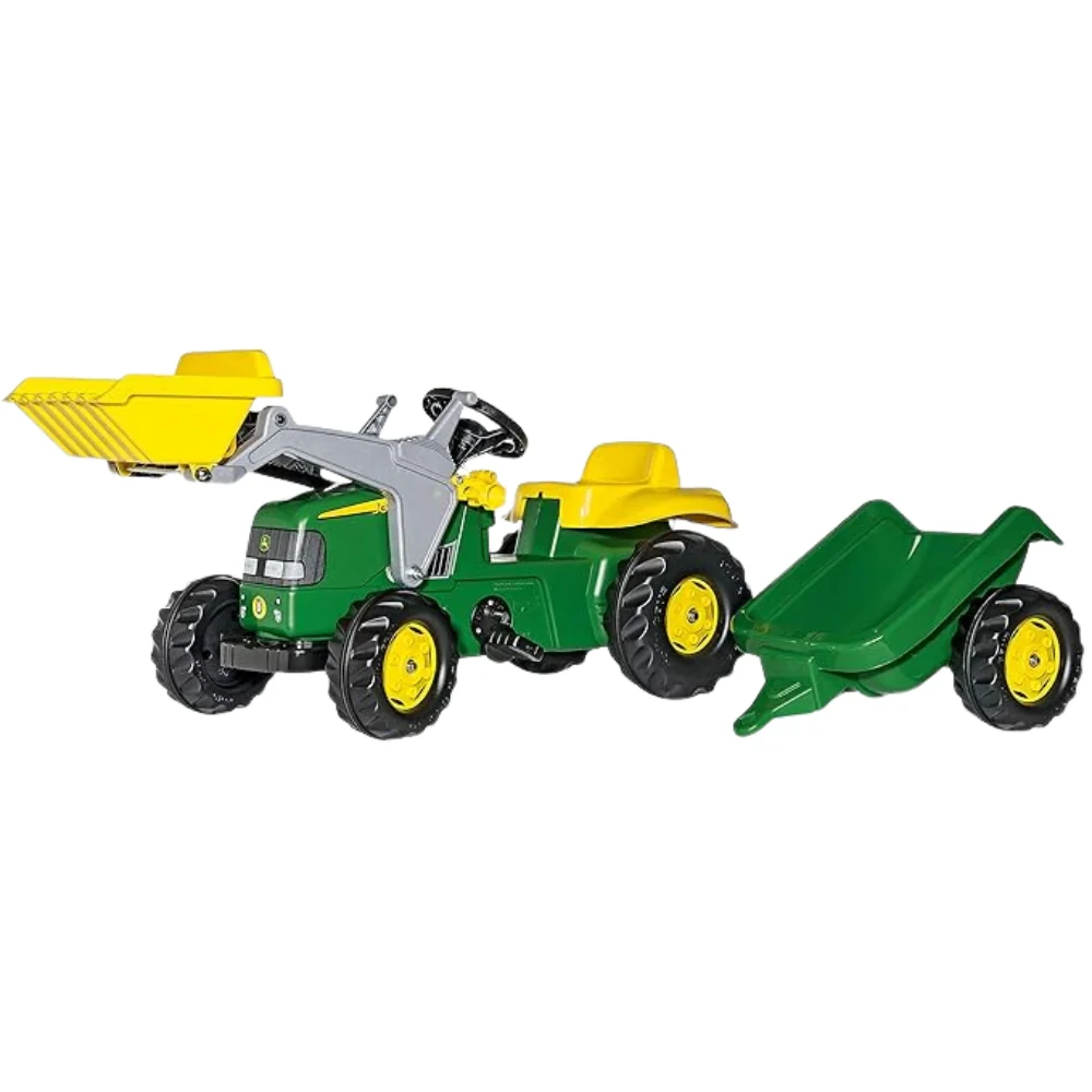 John Deere - Tracteur porteur avec chargeur et remorque amovible - Image 2