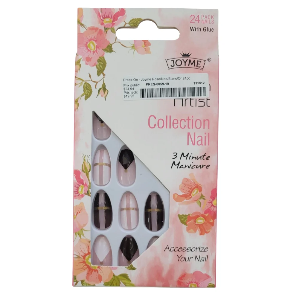 Joyme - Faux ongles à coller, 24 pièces - Image 5