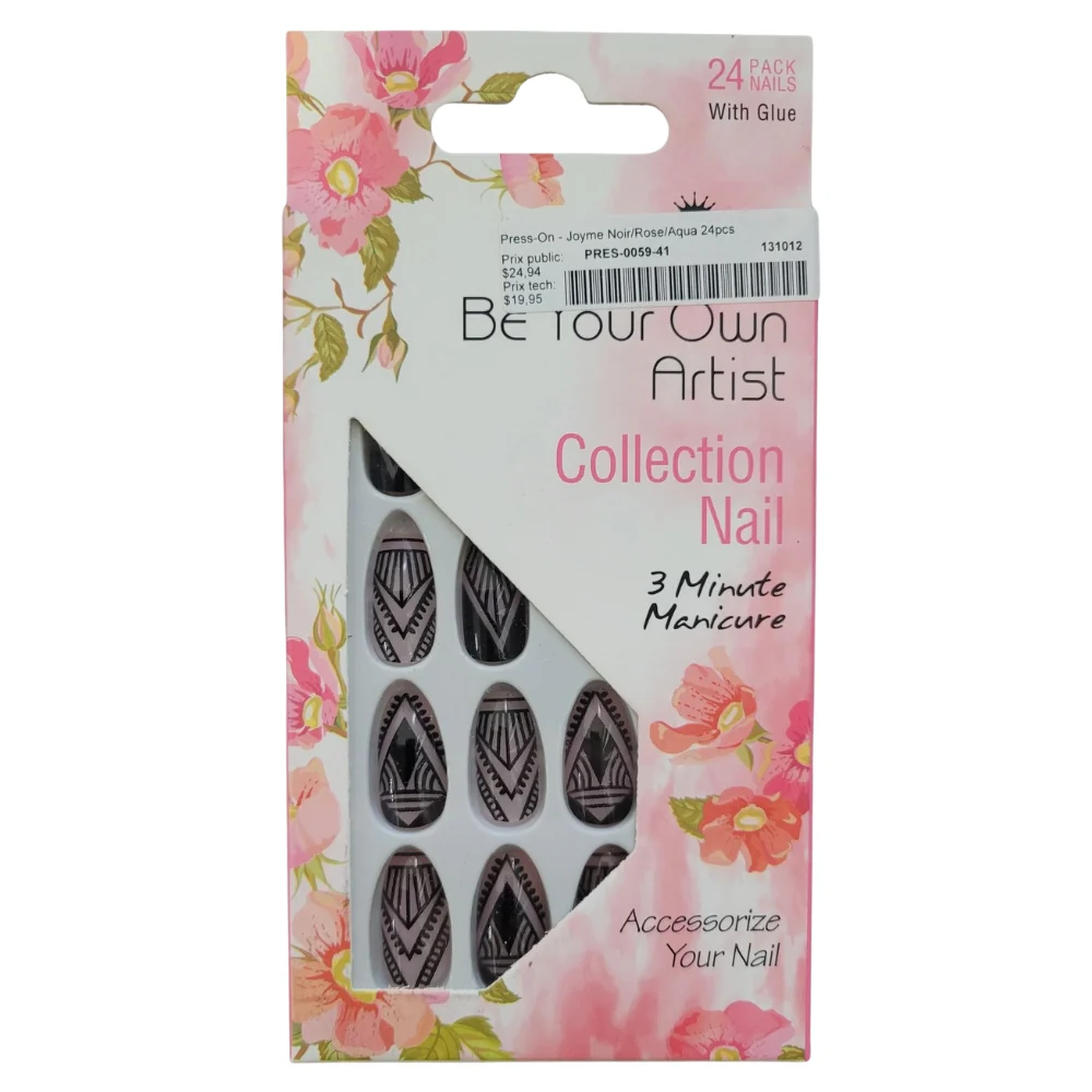Joyme - Faux ongles à coller, 24 pièces - Image 6