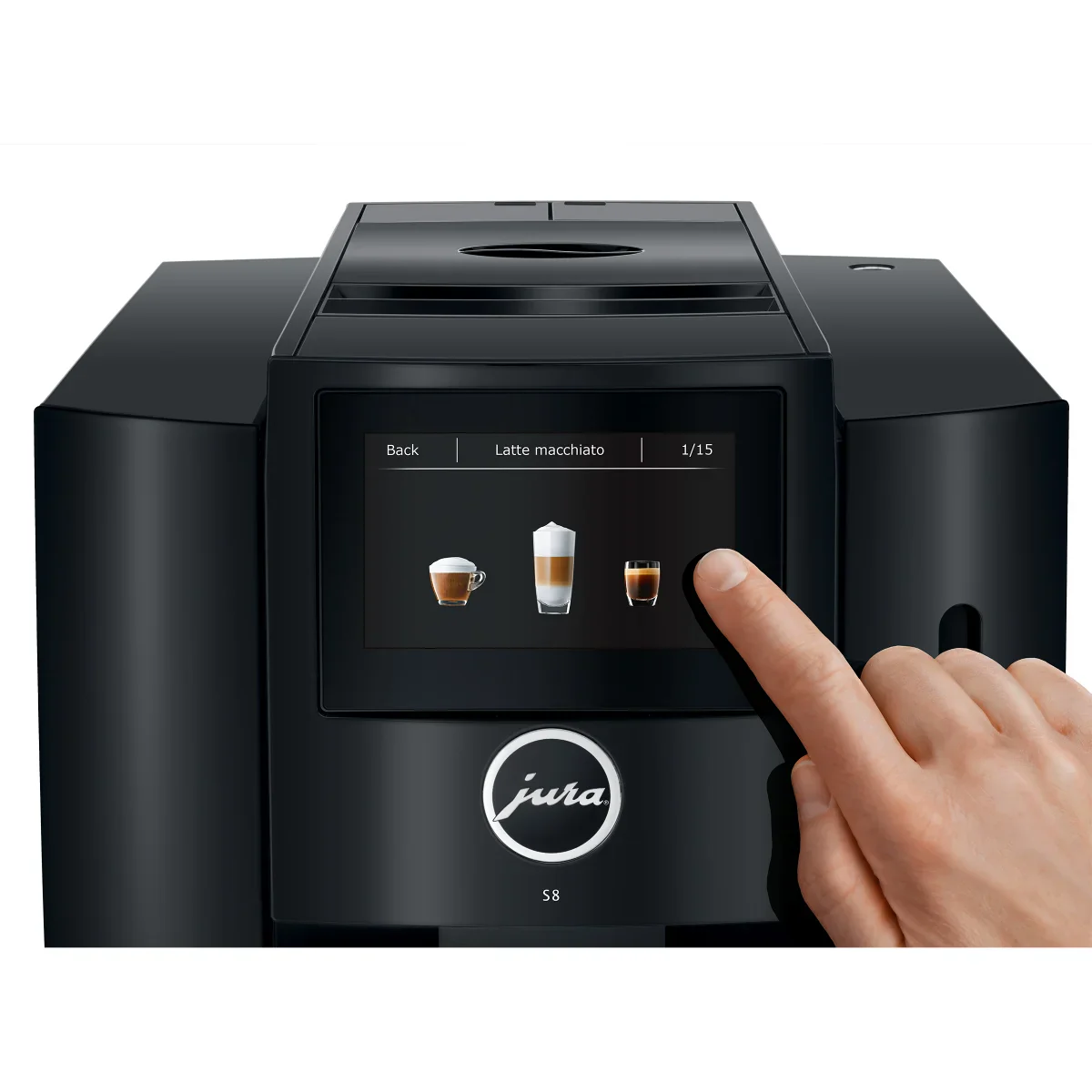 JURA - Machine à café automatique S8, noir piano - Image 5