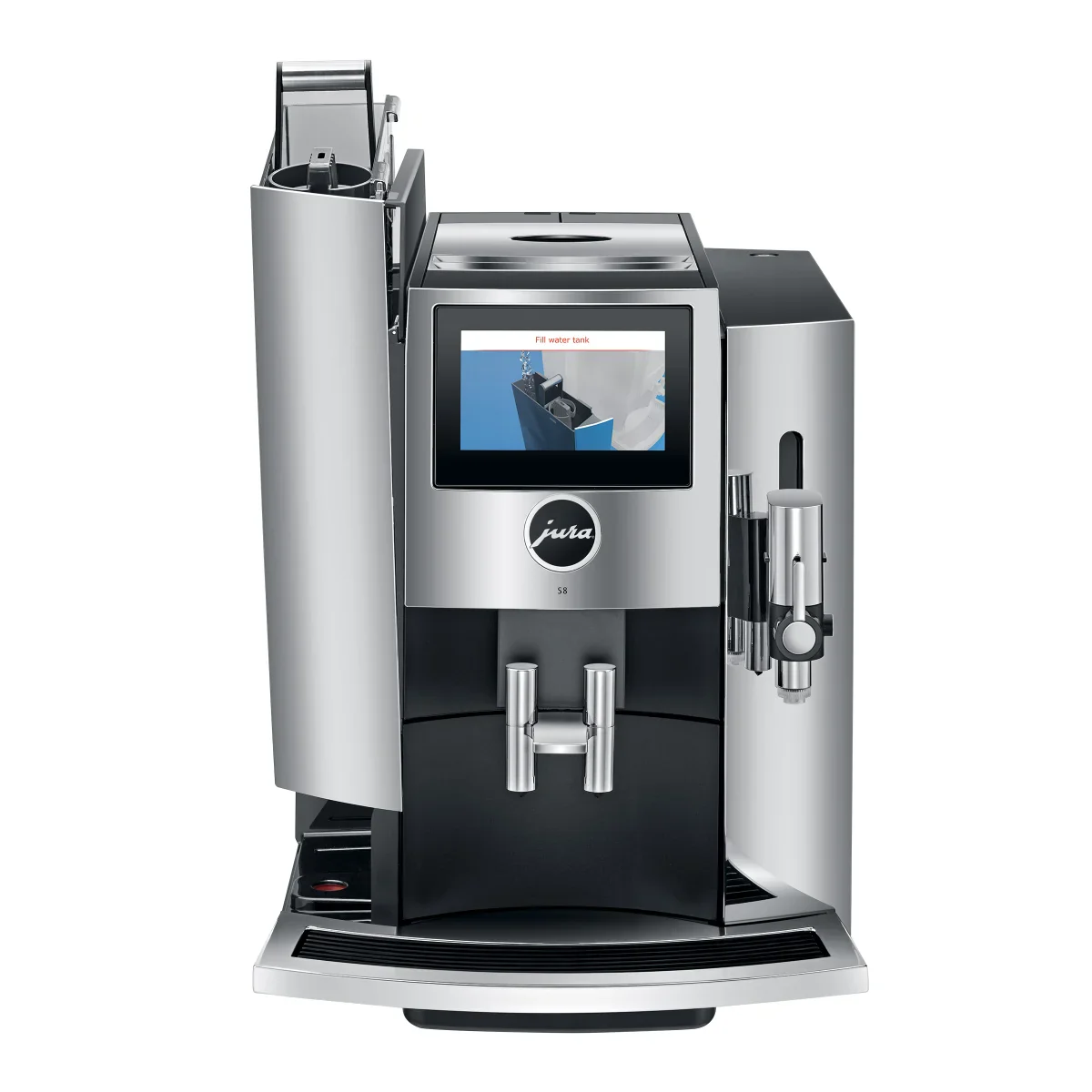 Jura S8 - Machine Ă espresso automatique avec carafe Ă lait, cartouche filtrante et tube Ă lait - Image 8