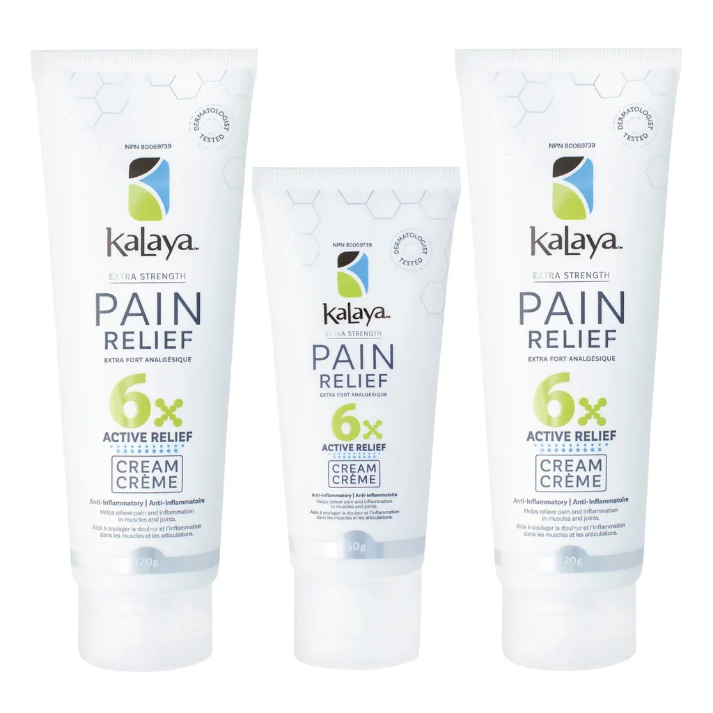 KaLaya - Crème analgésique extra fort, 2 x 120 g + 50 g
