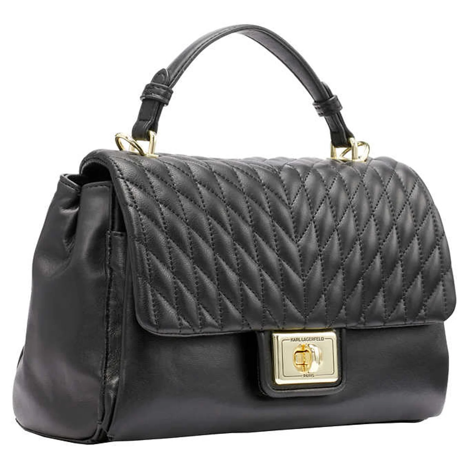 Karl Lagerfeld - Sac à main Lucien en cuir