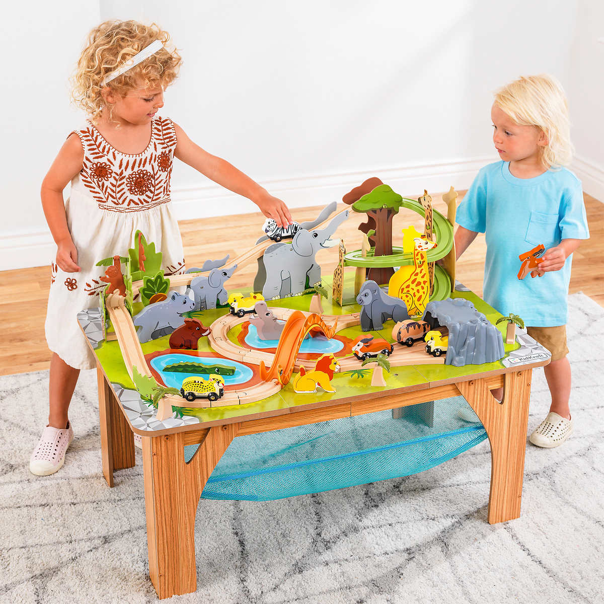 KidKraft - Table de jeu Adventure Tracks™ Safari Run - Image 2