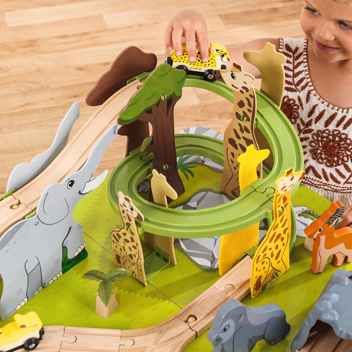 KidKraft - Table de jeu Adventure Tracks™ Safari Run - Image 3