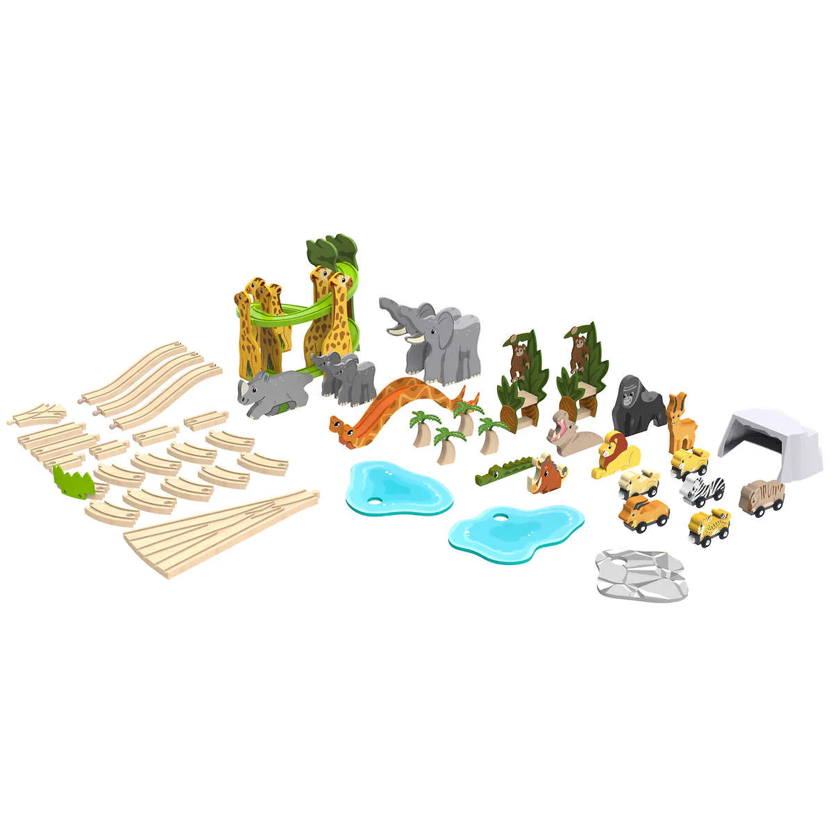 KidKraft - Table de jeu Adventure Tracks™ Safari Run - Image 6
