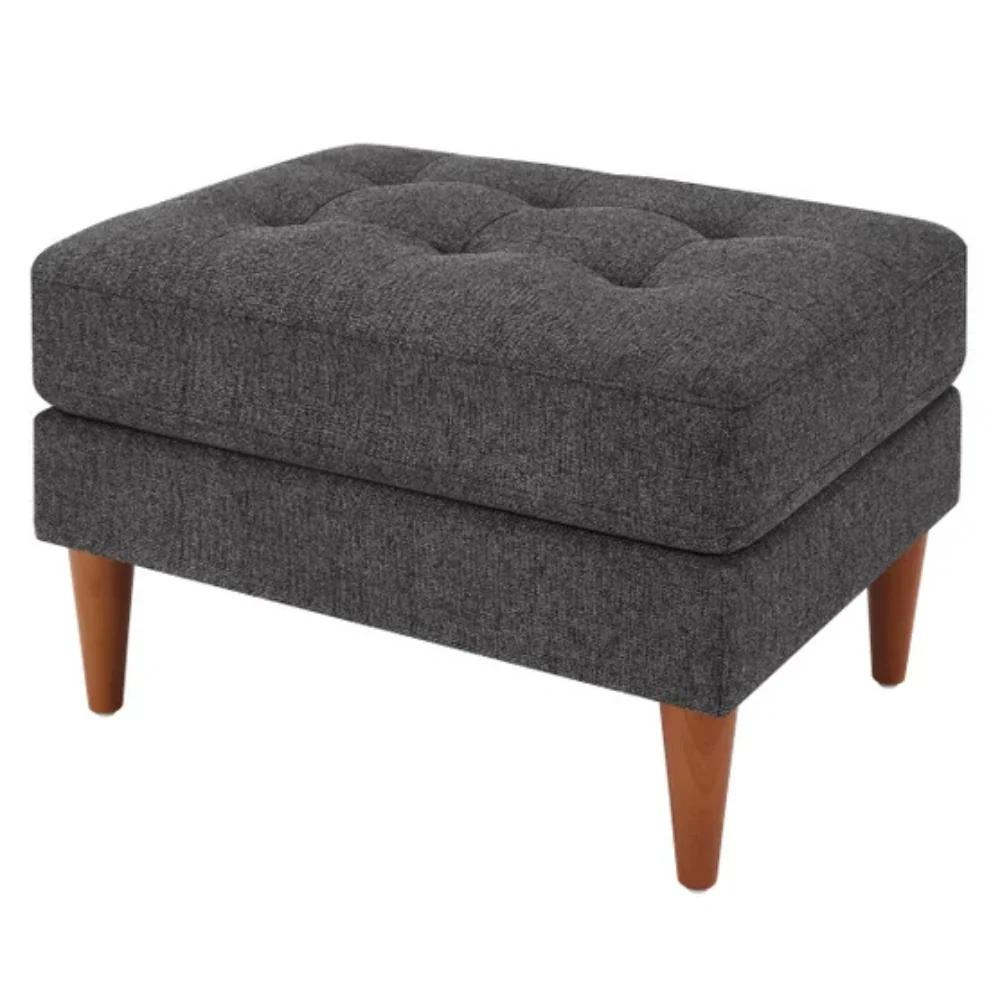 King Fabric - Pouf rembourré en tissu - Image 2