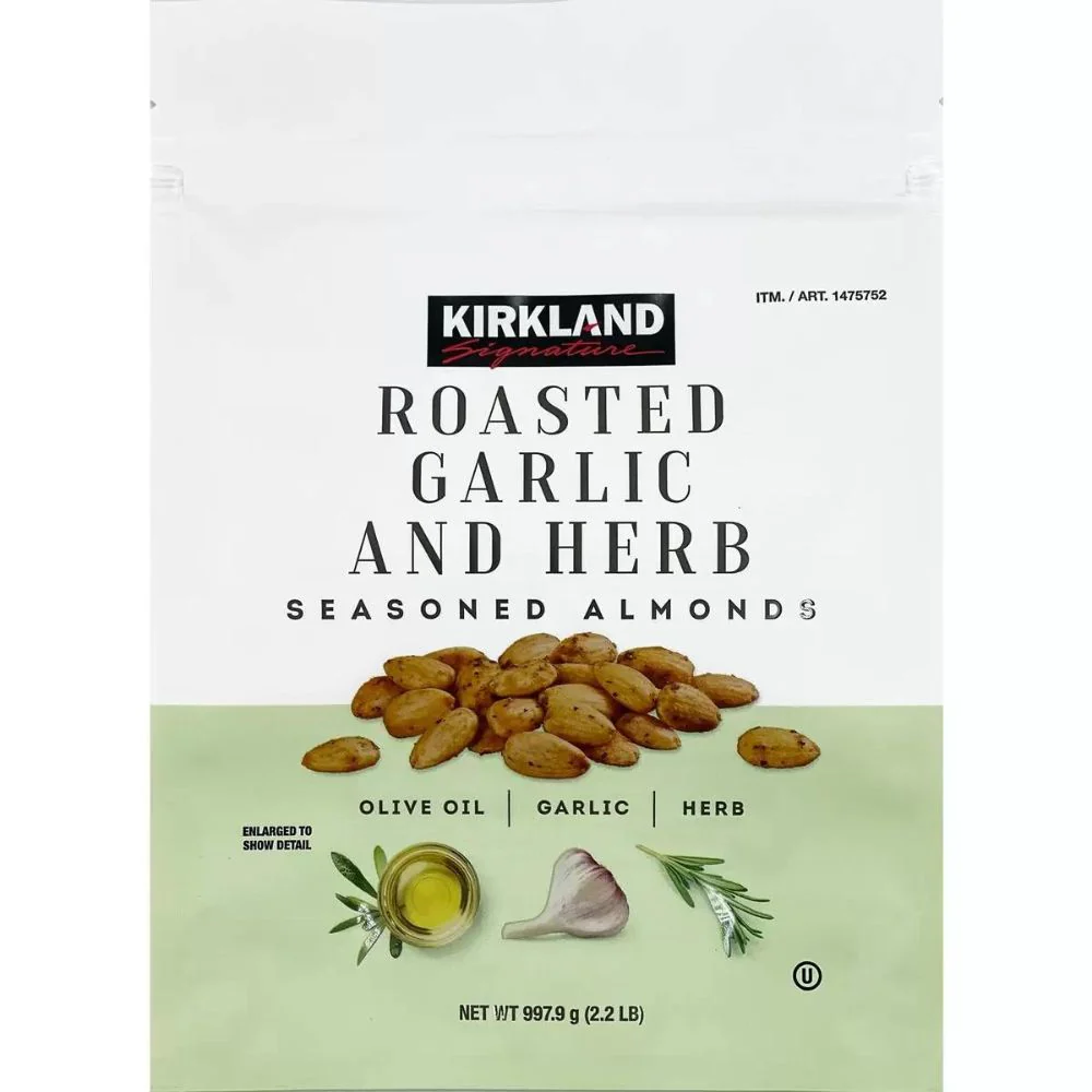 Kirkland Signature - Amandes grillées à l'ail et aux fines herbes - Image 2