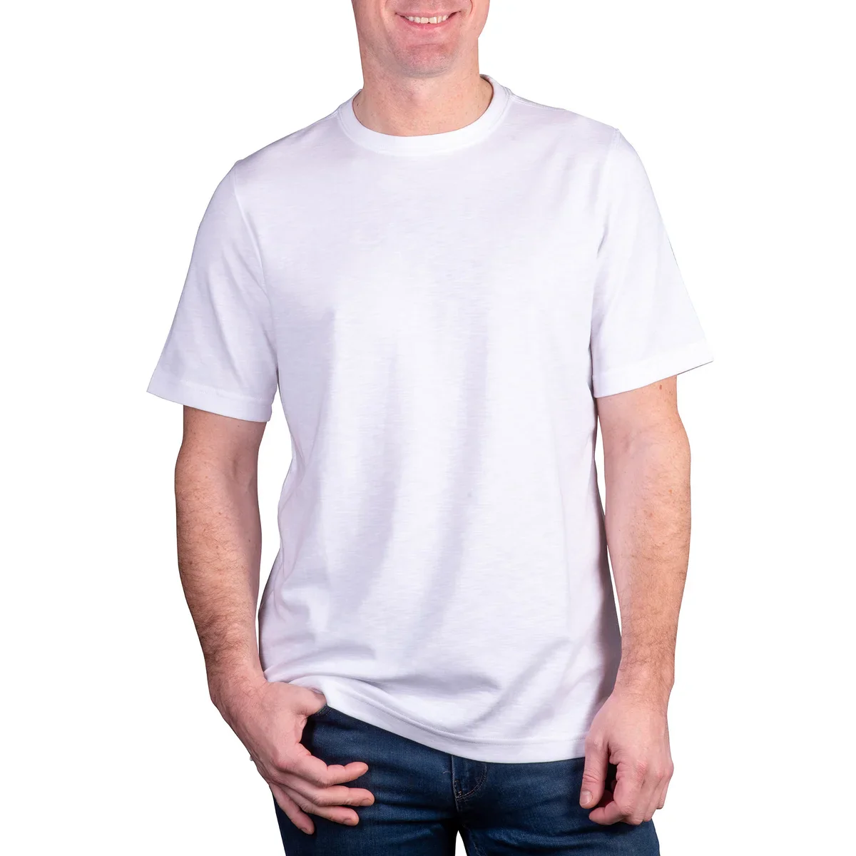 Kirkland Signature – Chandail à manches courte en coton flammé - Image 7