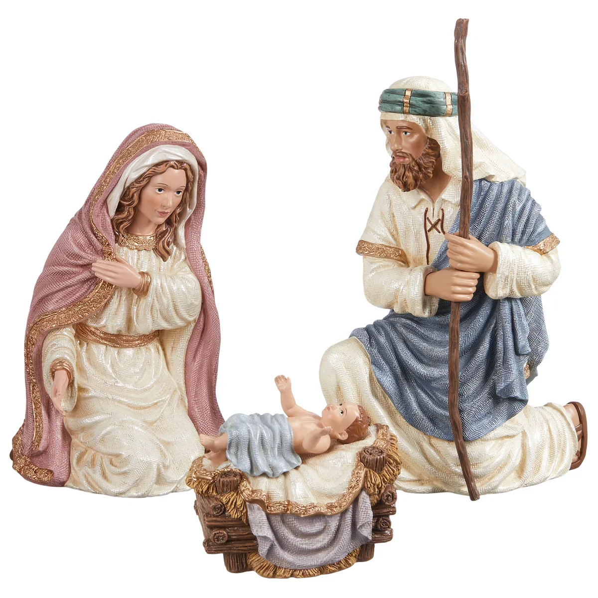 Kirkland Signature - Ensemble de 14 figurines de la crèche peintes à la main - Image 2