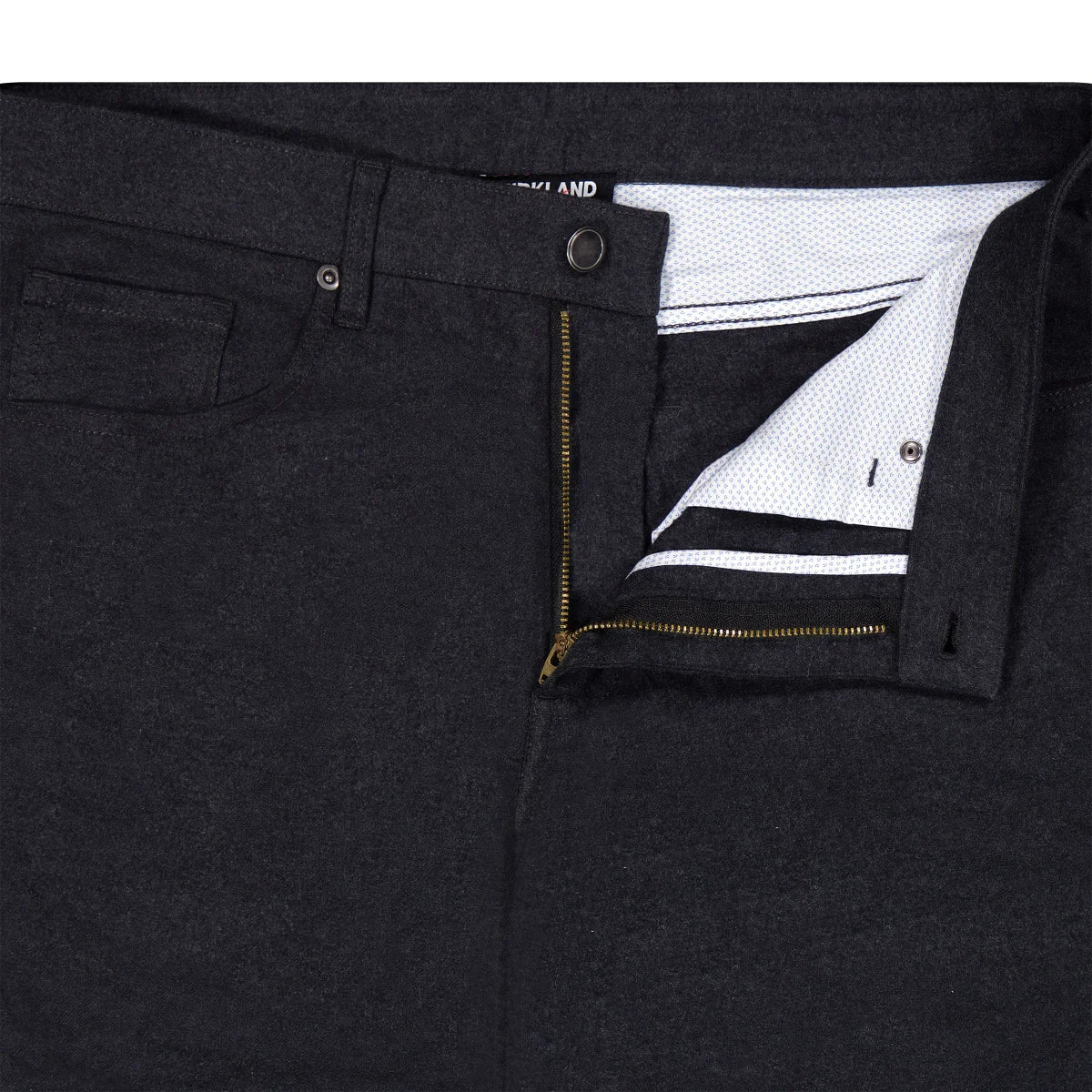 Kirkland Signature - Pantalon en coton brossé à cinq poches - Image 2
