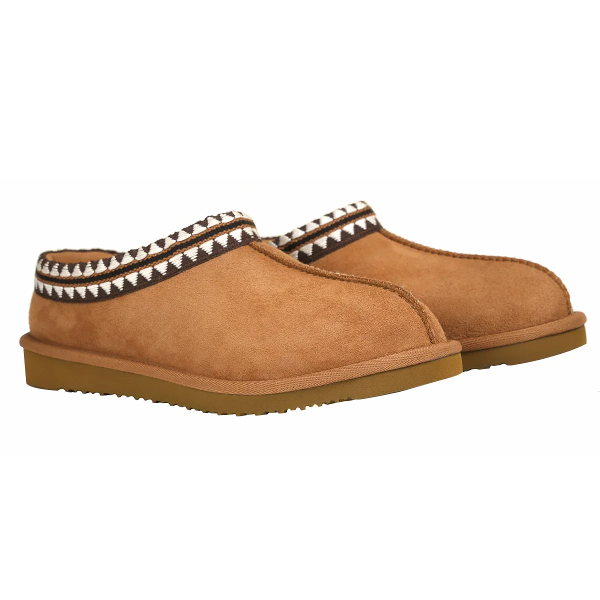 Kirkland Signature - Pantoufle en peau de mouton unisexe