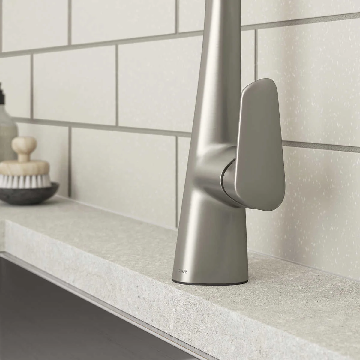 Kohler - Robinet de cuisine rétractable sans contact, Anessia - Image 4