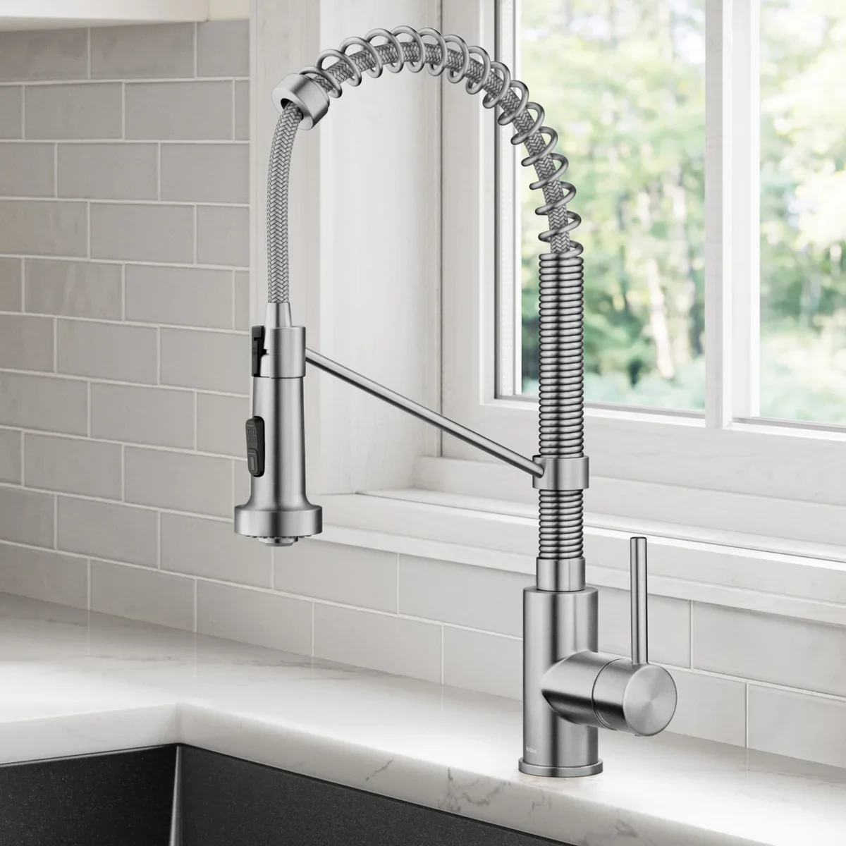 Kraus - Évier encastré de 30 po avec robinet et accessoires - Image 3