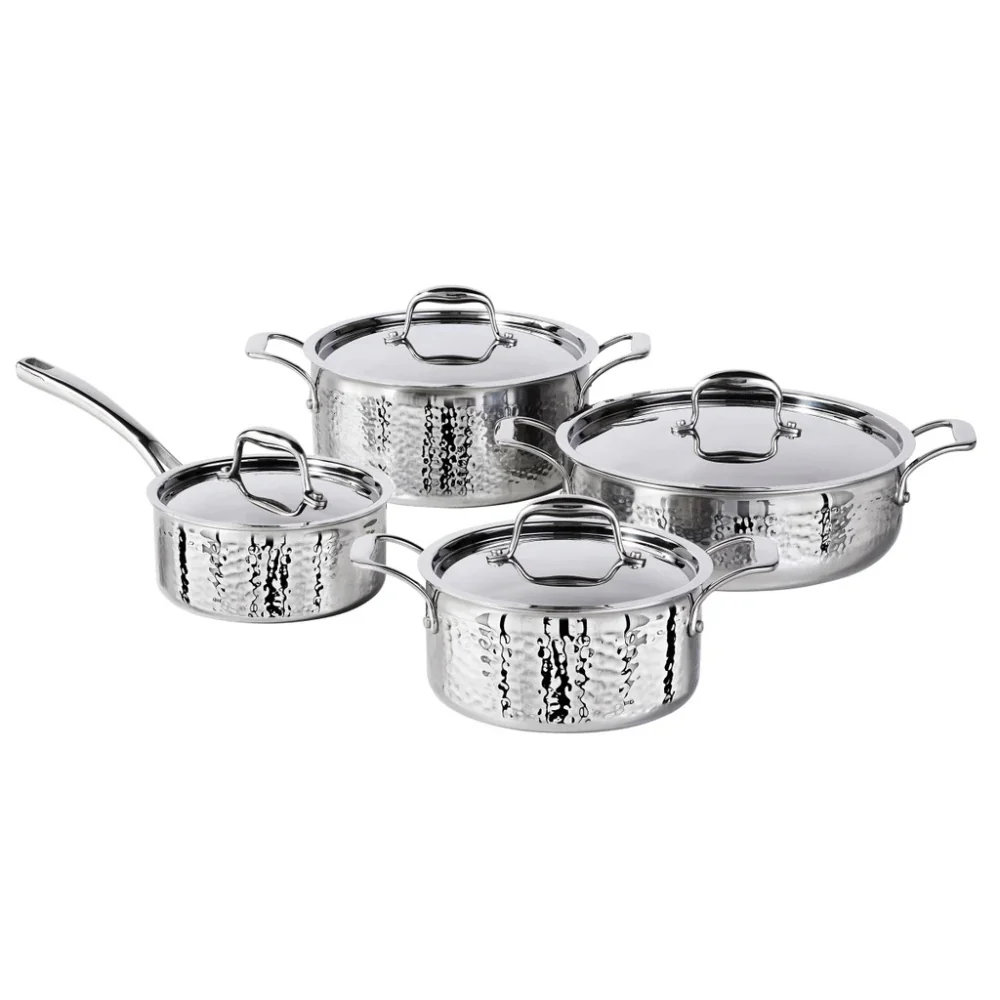 Lagostina - Batterie de cuisine Artigiano, 8 pièces