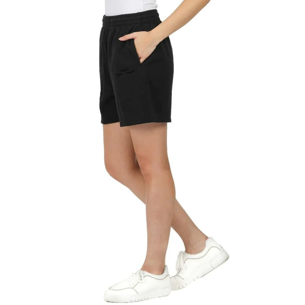 Lazypants - Pantalon court taille haute en coton doux - Image 2