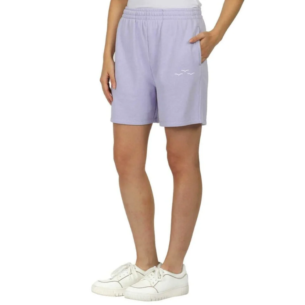 Lazypants - Pantalon court taille haute en coton doux - Image 8