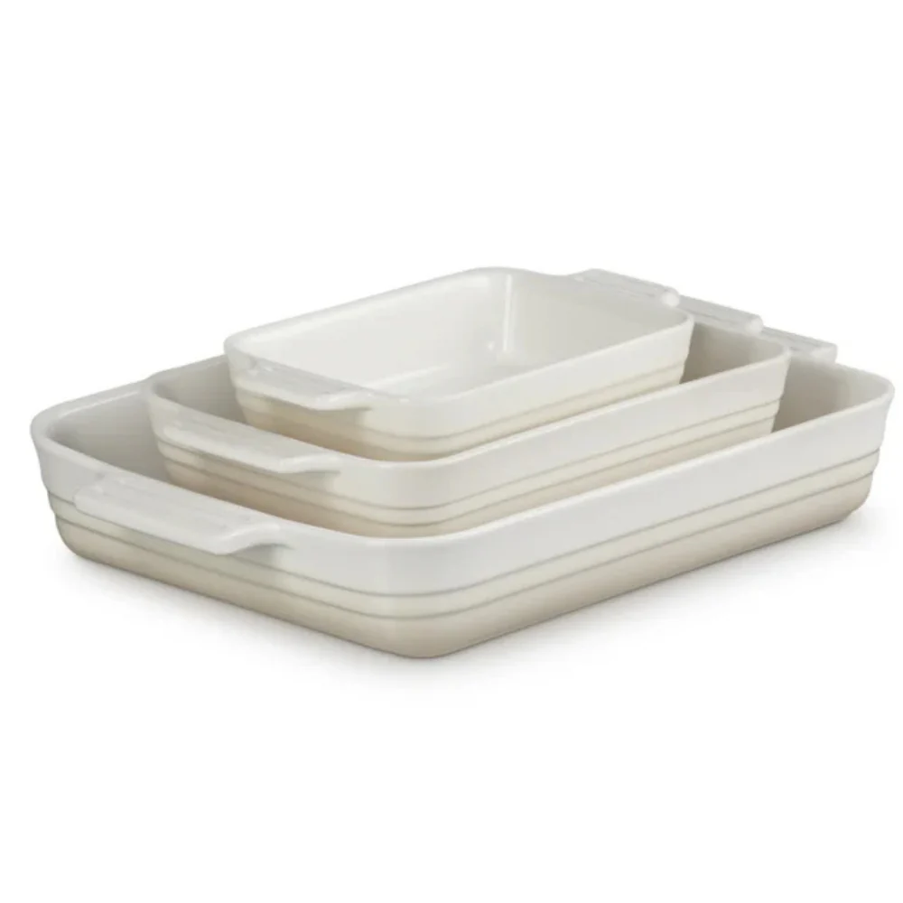 Le Creuset - Ensemble de 3 Plats Rectangulaires - Image 4