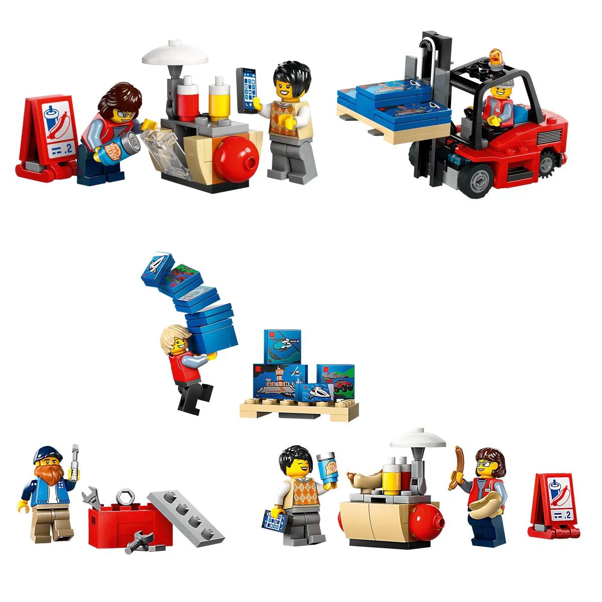 LEGO - Camion de livraison jaune - 60440 - Image 2