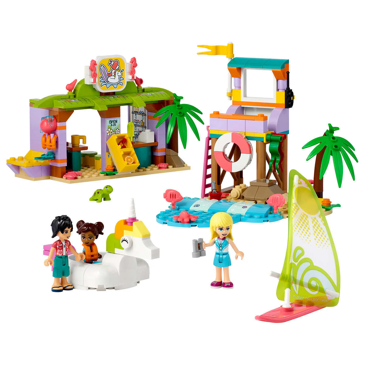 LEGO Friends - Amusement à la plage du surfeur - 41710 - Image 2