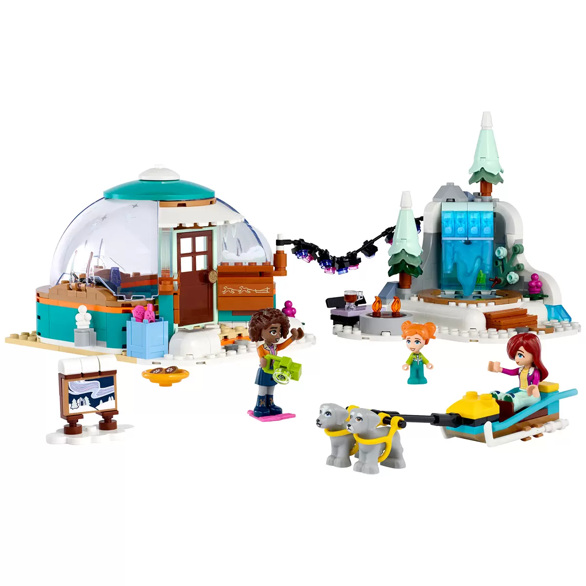 LEGO - L'aventure des vacances dans l'igloo Friends - 41760 - Image 3